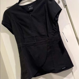 Small Black Jaanuu brand new Tulip scrub top